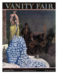 Vanity Fair Cover - September 1929 Premium Giclee Print by Pierre Brissaud