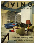 Living for Young Homemakers Cover - January 1958 Premium Giclee Print by George De Gennaro