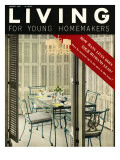 Living for Young Homemakers Cover - August 1957 Premium Giclee Print by Ernest Silva