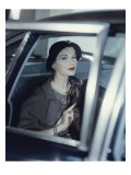 Vogue - March 1957 Premium Photographic Print by Clifford Coffin