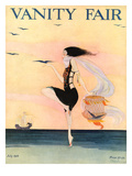 Vanity Fair Cover - July 1916 Premium Giclee Print by Rita Senger