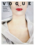 Vogue Cover - October 1952 Premium Giclee Print by Erwin Blumenfeld