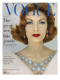 Vogue Cover - November 1957 Premium Giclee Print by  Leombruno-Bodi