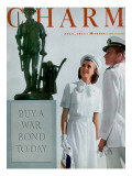 Charm Cover - July 1944 Premium Giclee Print by  Farkas