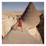 Vogue - December 1966 Premium Photographic Print by Henry Clarke