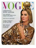 Vogue Cover - December 1963 Premium Giclee Print by Bert Stern