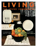 Living for Young Homemakers Cover - April 1953 Premium Giclee Print by Ernest Silva