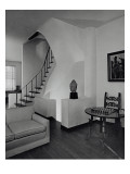 House & Garden Premium Photographic Print by Tom Leonard
