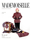 Mademoiselle Cover - September 1949 Premium Giclee Print by John Midgley