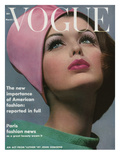 Vogue Cover - March 1962 Premium Giclee Print by Bert Stern