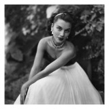Vogue - January 1949 Premium Photographic Print by Clifford Coffin