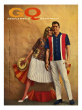 GQ Cover - April 1959 Premium Giclee Print by Melvin Sokolsky