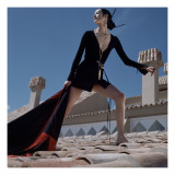 Vogue - June 1969 Premium Photographic Print by Henry Clarke