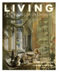 Living for Young Homemakers Cover - September 1953 Premium Giclee Print by Luis Lemus