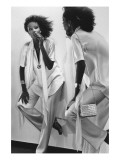 Vogue - January 1977 Premium Photographic Print by Chris Von Wangenheim