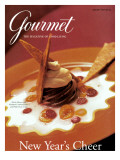 Gourmet Cover - January 1997 Premium Giclee Print by Romulo Yanes
