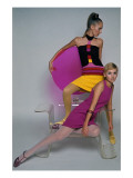 Mademoiselle - April 1967 Premium Photographic Print by Marc Hispard