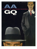 GQ Cover - September 1957 Premium Giclee Print by Emme Gene Hall