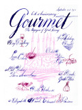 Gourmet Cover - September 2001 Premium Giclee Print by Elvis Swift