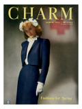 Charm Cover - March 1944 Premium Giclee Print by  Roedel-Farkas
