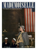 Mademoiselle Cover - July 1944 Premium Giclee Print by Fernand Fonssagrives