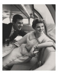 Vogue - March 1954 Premium Photographic Print by Karen Radkai