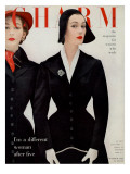 Charm Cover - October 1952 Premium Giclee Print by William Helburn
