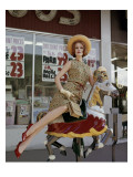 Mademoiselle - July 1962 Premium Photographic Print by George Barkentin