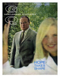 GQ Cover - September 1965 Premium Giclee Print by Richard Richards