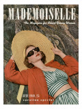 Mademoiselle Cover - June 1940 Premium Giclee Print by Paul D'Ome