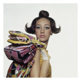 Vogue - August 1965 Premium Photographic Print by Bert Stern