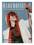 Mademoiselle Cover - December 1939 Premium Giclee Print by Paul D'Ome