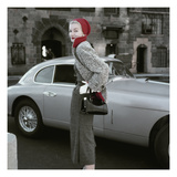 Vogue - September 1952 Premium Photographic Print by Frances Mclaughlin-Gill