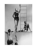 Vogue - July 1929 Premium Photographic Print by George Hoyningen-Huené