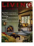 Living for Young Homemakers Cover - January 1961 Premium Giclee Print by Bill Margerin