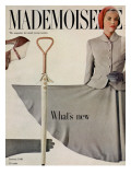 Mademoiselle Cover - January 1948 Premium Giclee Print by Gene Fenn