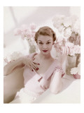 Vogue - May 1950 Premium Photographic Print by John Rawlings