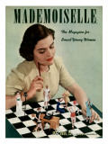 Mademoiselle Cover - July 1938 Premium Giclee Print by Paul D'Ome