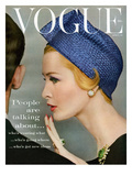 Vogue Cover - April 1959 Premium Giclee Print by Richard Rutledge