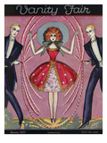 Vanity Fair Cover - January 1925 Premium Giclee Print by Joseph B. Platt