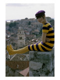 Mademoiselle - February 1966 Premium Photographic Print by George Barkentin