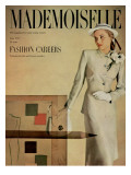Mademoiselle Cover - June 1947 Premium Giclee Print by Gene Fenn