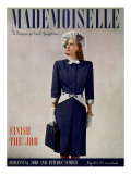Mademoiselle Cover - May 1945 Premium Giclee Print by Fritz Henle