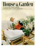 House & Garden Cover - June 1951 Premium Giclee Print by Richard Rutledge