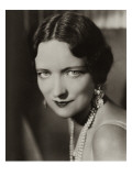 Vanity Fair - January 1932 Premium Photographic Print by Florence Vandamm