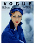 Vogue Cover - September 1952 Premium Giclee Print by Roger Prigent