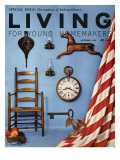 Living for Young Homemakers Cover - September 1958 Premium Giclee Print by Bill Margerin