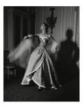 Vogue - April 1951 Premium Photographic Print by John Rawlings