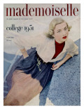Mademoiselle Cover - August 1951 Premium Giclee Print by Stephen Colhoun