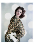 Vogue - November 1958 Premium Photographic Print by Karen Radkai